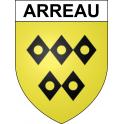 Stickers coat of arms Arreau adhesive sticker