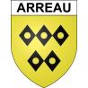 Arreau 65 ville sticker blason écusson autocollant adhésif