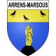 Adesivi stemma Arrens-Marsous adesivo