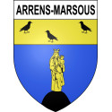 Arrens-Marsous 65 ville sticker blason écusson autocollant adhésif
