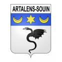 Baron 54 ville sticker blason écusson autocollant adhésif