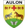 Baron 54 ville sticker blason écusson autocollant adhésif
