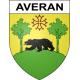 Averan Sticker wappen, gelsenkirchen, augsburg, klebender aufkleber