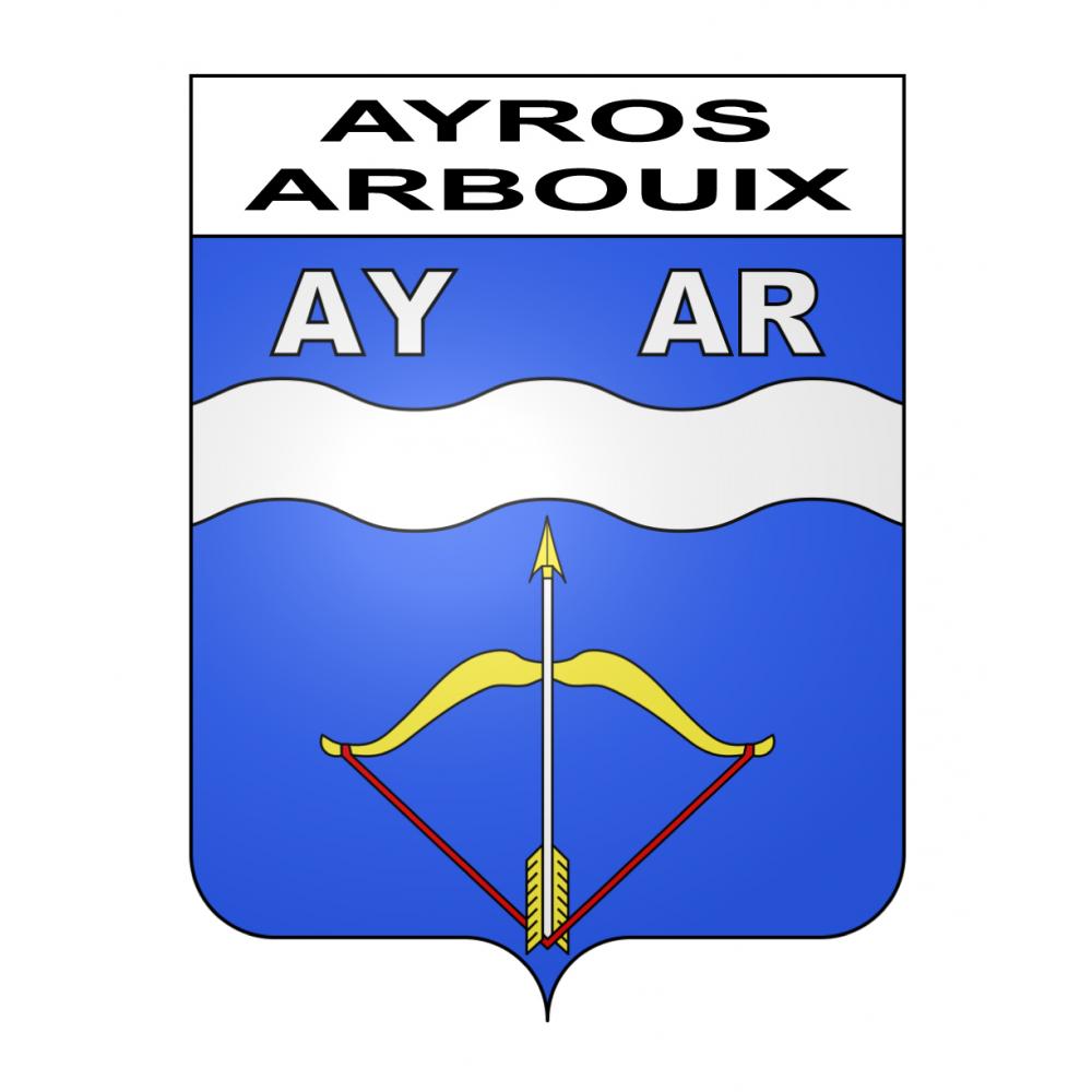 Baron 54 ville sticker blason écusson autocollant adhésif
