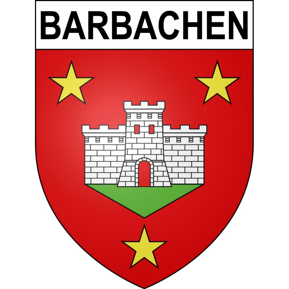 Adesivi stemma Barbachen adesivo