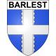 Barlest Sticker wappen, gelsenkirchen, augsburg, klebender aufkleber