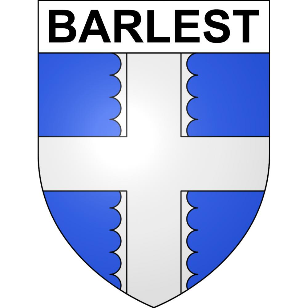 Stickers coat of arms Barlest adhesive sticker