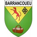 Baron 54 ville sticker blason écusson autocollant adhésif