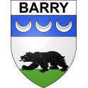 Baron 54 ville sticker blason écusson autocollant adhésif