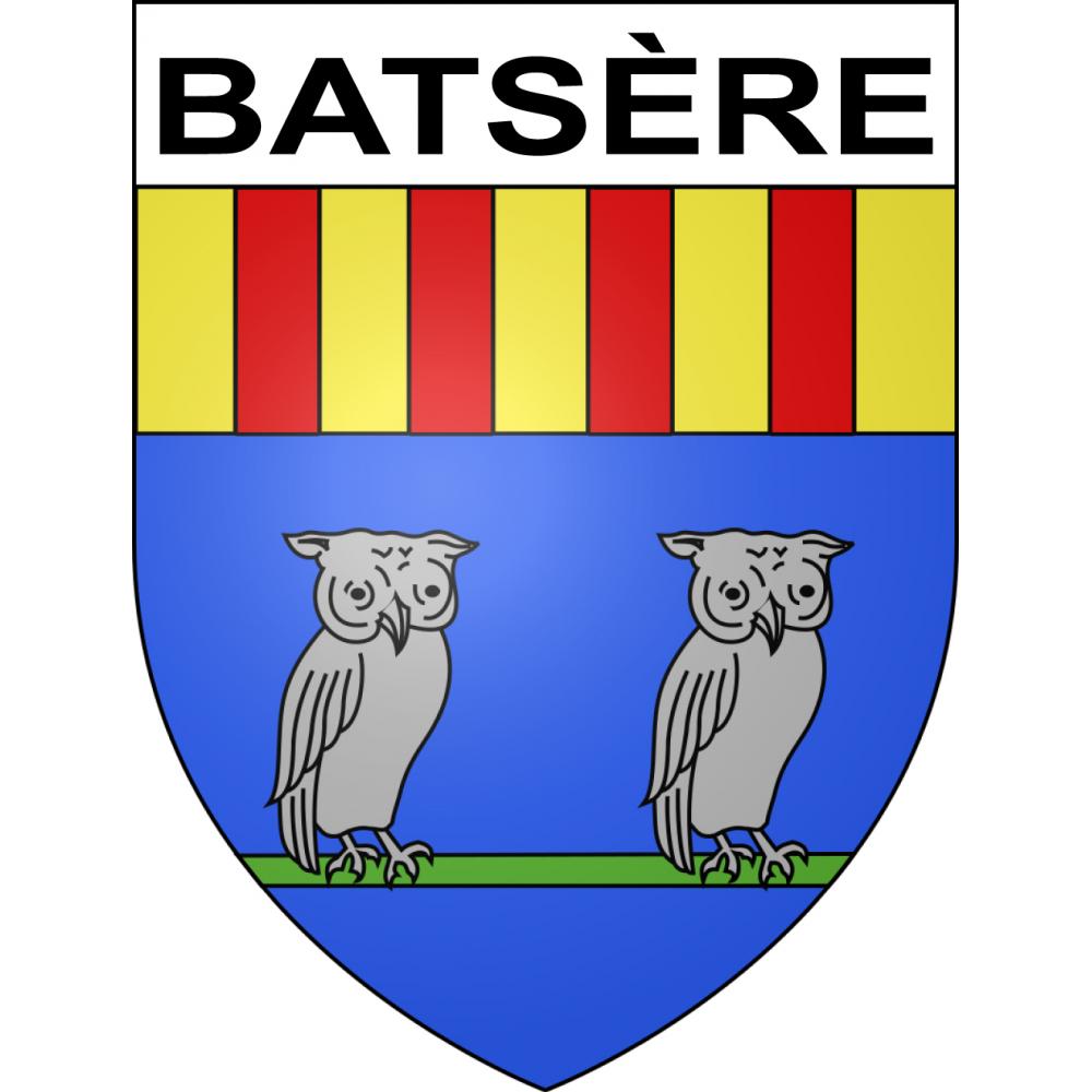 Batsère 65 ville sticker blason écusson autocollant adhésif