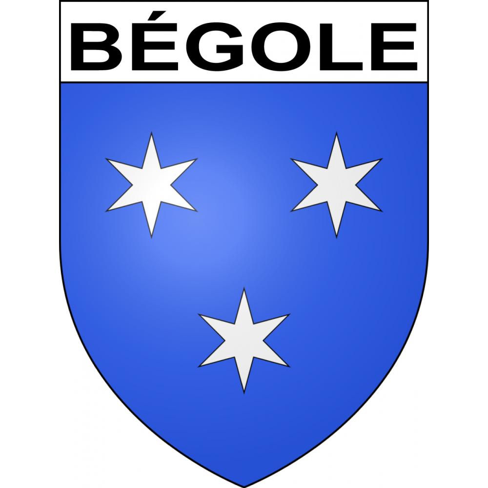 Adesivi stemma Bégole adesivo