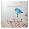 Sticker vogel sticker aufkleber schalter