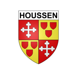 Stickers coat of arms Houssen adhesive sticker