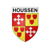 Houssen 68 ville sticker blason écusson autocollant adhésif