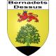 Baron 54 ville sticker blason écusson autocollant adhésif