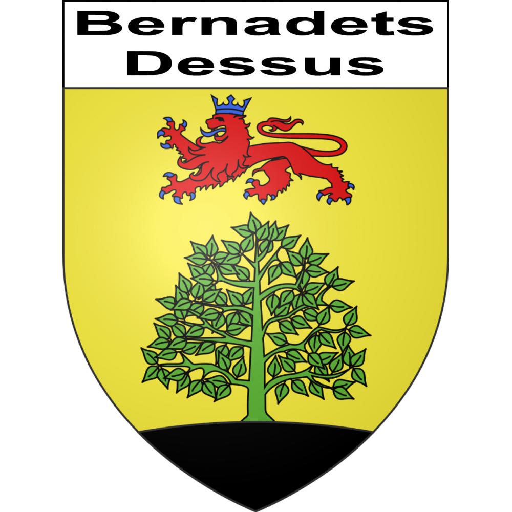 Bernadets-Dessus Sticker wappen, gelsenkirchen, augsburg, klebender aufkleber