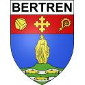 Bertren Sticker wappen, gelsenkirchen, augsburg, klebender aufkleber