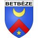 Betbèze 65 ville sticker blason écusson autocollant adhésif