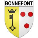 Bonnefont Sticker wappen, gelsenkirchen, augsburg, klebender aufkleber