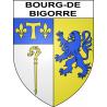 Bourg-de-Bigorre Sticker wappen, gelsenkirchen, augsburg, klebender aufkleber