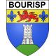 Bourisp Sticker wappen, gelsenkirchen, augsburg, klebender aufkleber