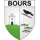 Bours Sticker wappen, gelsenkirchen, augsburg, klebender aufkleber