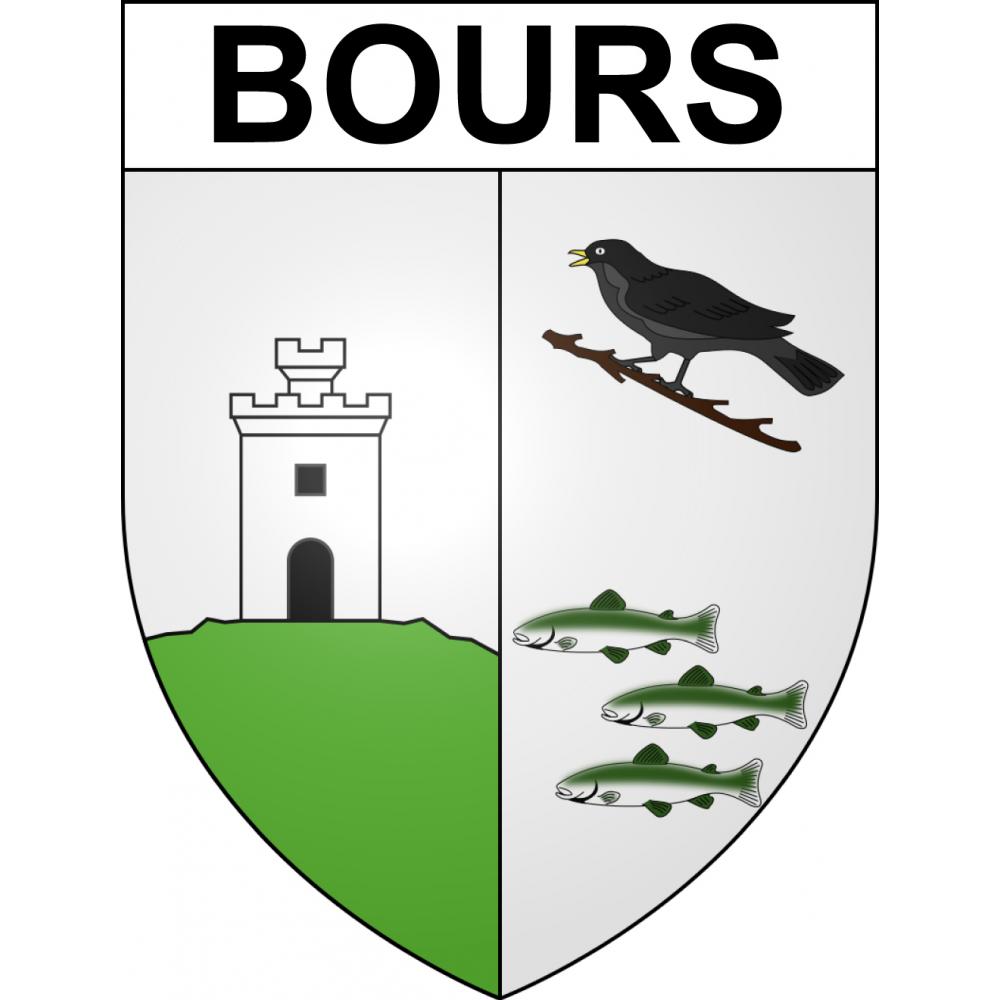 Baron 54 ville sticker blason écusson autocollant adhésif