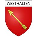 Westhalten 68 ville Stickers blason autocollant adhésif sticker écusson