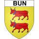 Baron 54 ville sticker blason écusson autocollant adhésif