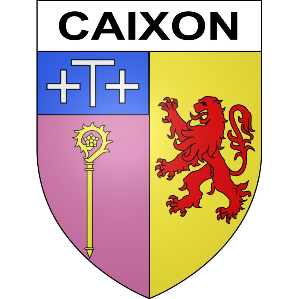 Stickers coat of arms Caixon adhesive sticker