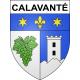 Calavanté 65 ville sticker blason écusson autocollant adhésif