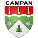 Campan Sticker wappen, gelsenkirchen, augsburg, klebender aufkleber