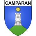 Camparan 65 ville sticker blason écusson autocollant adhésif