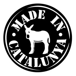 Stickers made in catalunya burro autocollant adhésif