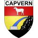 Capvern 65 ville sticker blason écusson autocollant adhésif
