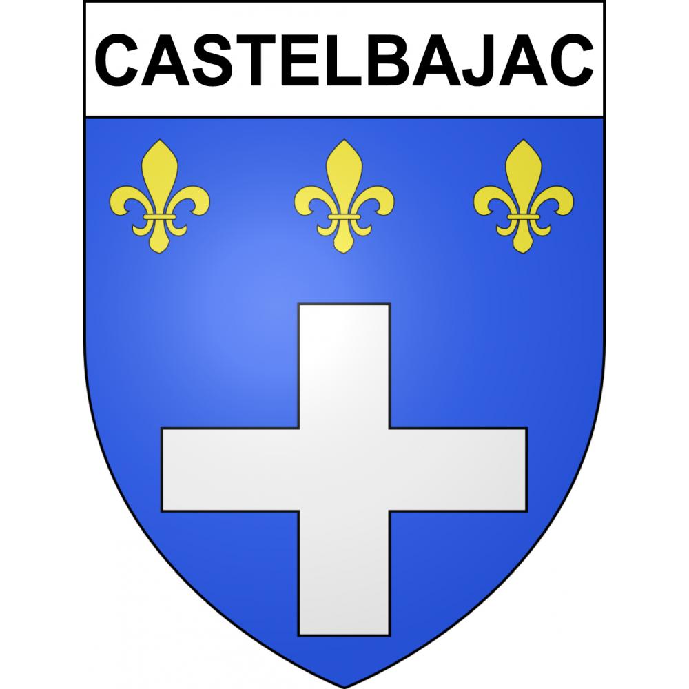 Stickers coat of arms Castelbajac adhesive sticker