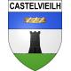 Adesivi stemma Castelvieilh adesivo