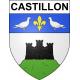 Castillon Sticker wappen, gelsenkirchen, augsburg, klebender aufkleber