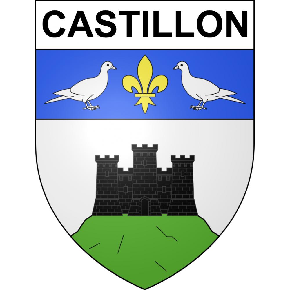 Baron 54 ville sticker blason écusson autocollant adhésif