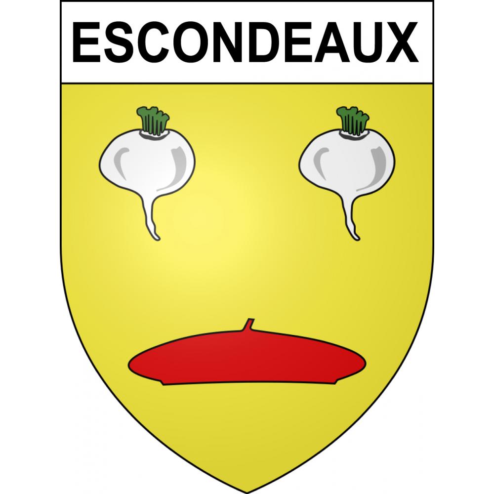 Baron 54 ville sticker blason écusson autocollant adhésif