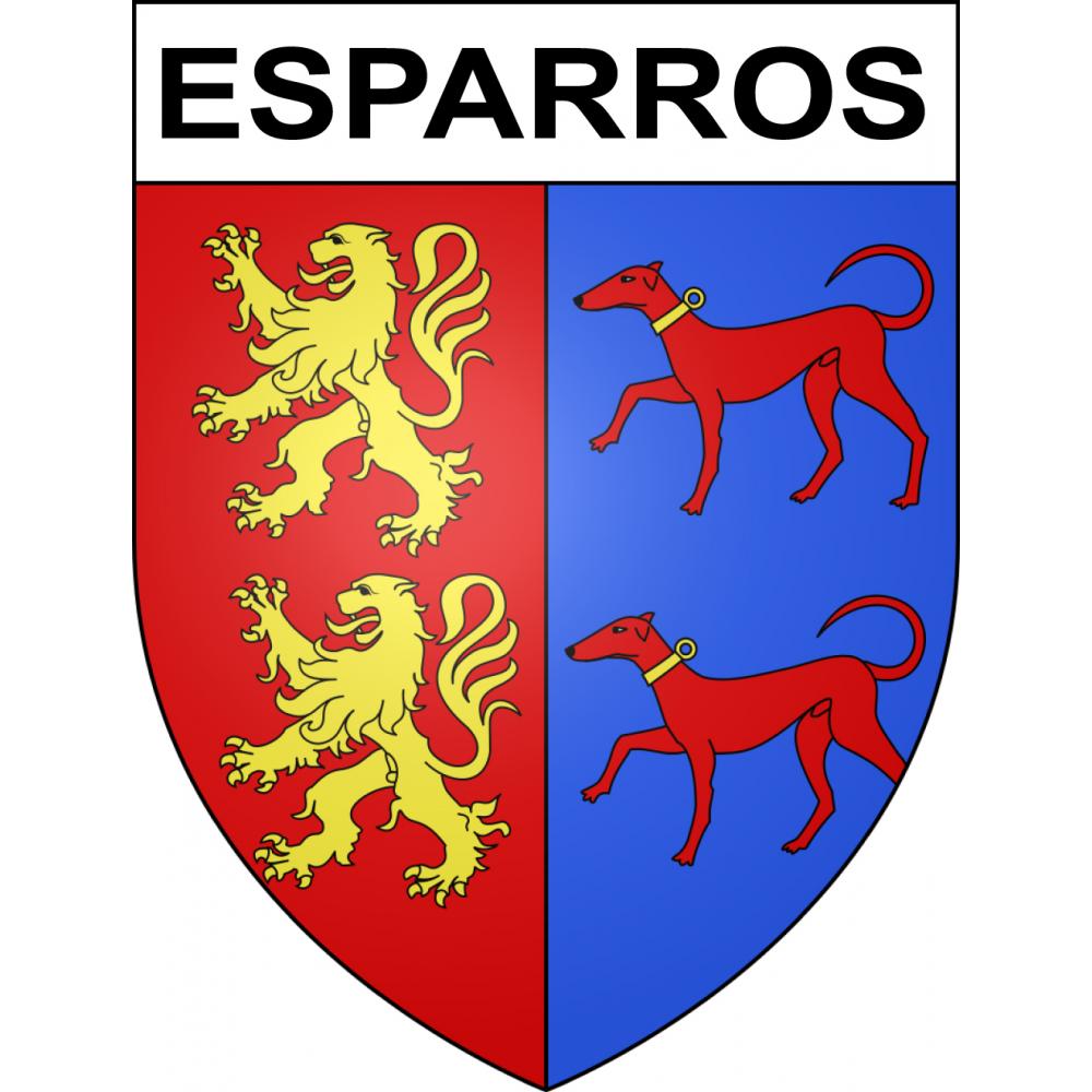 Baron 54 ville sticker blason écusson autocollant adhésif