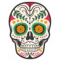 Autocollant Tête de mort muerta 11 skull stickers adhesif