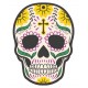 Autocollant Tête de mort muerta 12 skull stickers adhesif