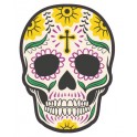 Autocollant Tête de mort muerta 12 skull stickers adhesif