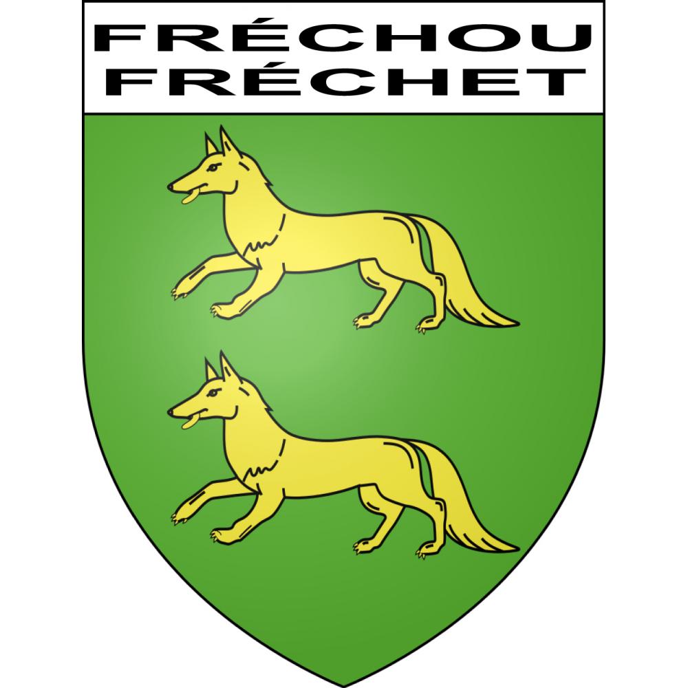 Fréchou-Fréchet 65 ville sticker blason écusson autocollant adhésif