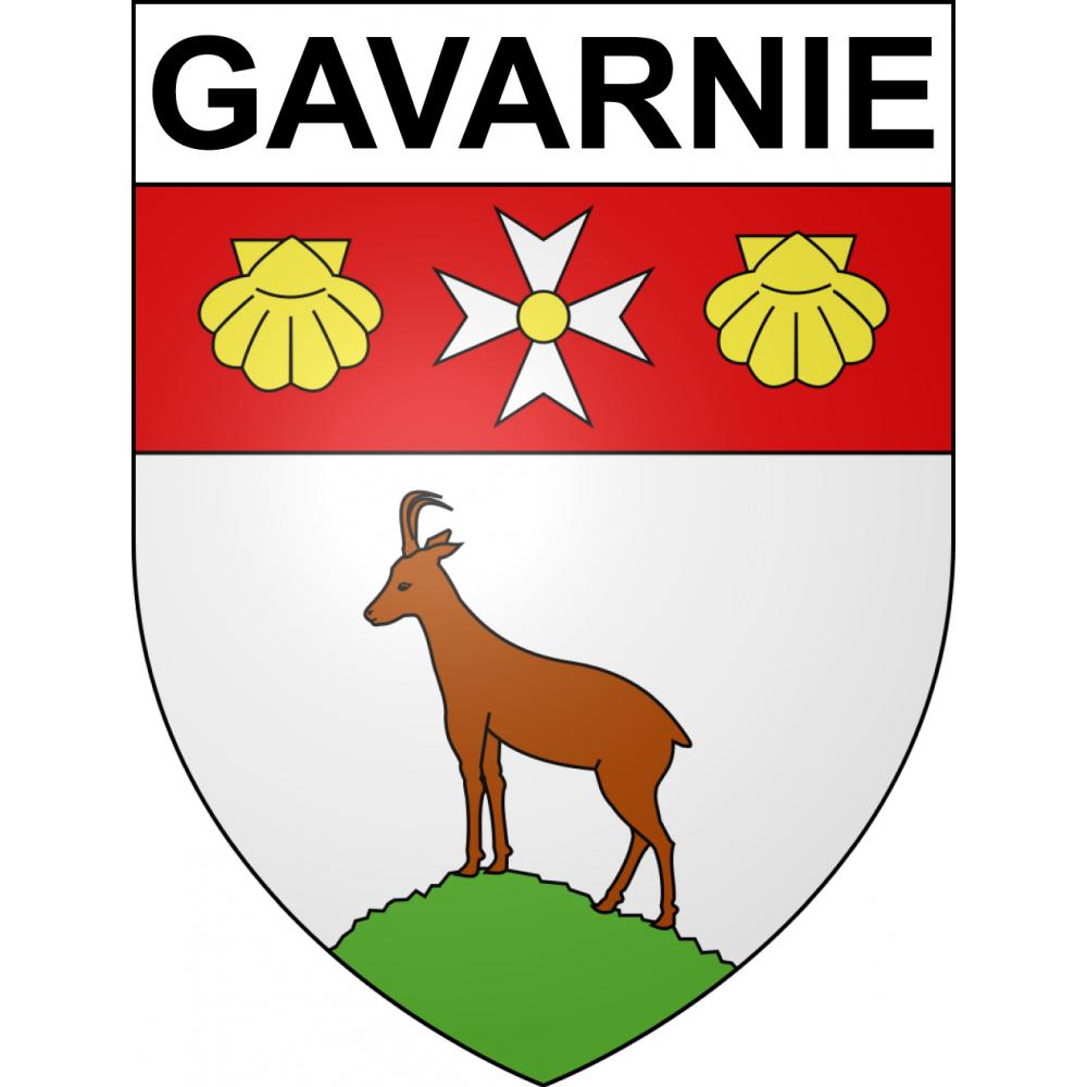 Gavarnie Sticker wappen, gelsenkirchen, augsburg, klebender aufkleber
