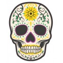 Autocollant Tête de mort muerta 13 skull stickers adhesif