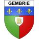 Pegatinas escudo de armas de Gembrie adhesivo de la etiqueta engomada