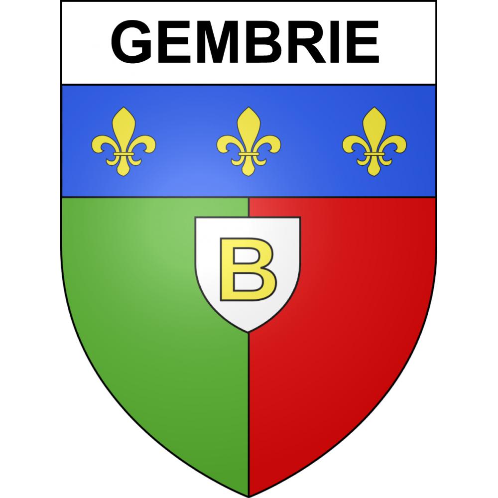 Adesivi stemma Gembrie adesivo