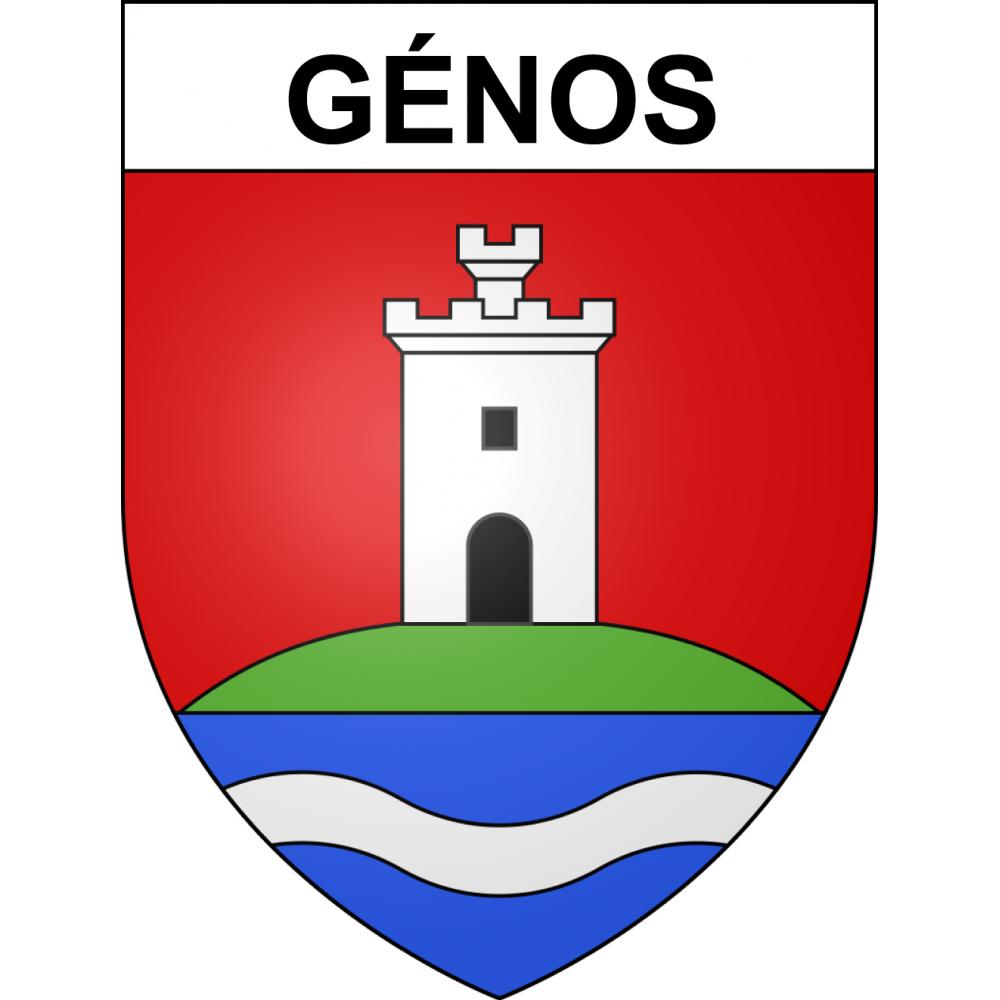 Adesivi stemma Génos adesivo
